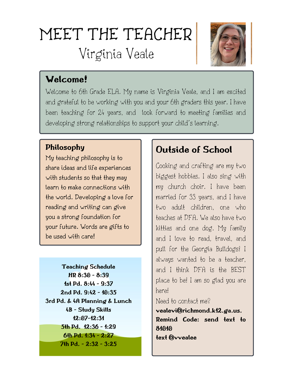 meet the teacher